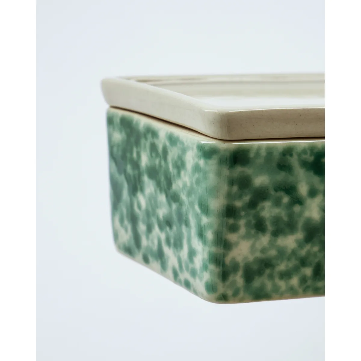 Diva oppbevaringsbokser 2 deler, Grønn-brun House Doctor