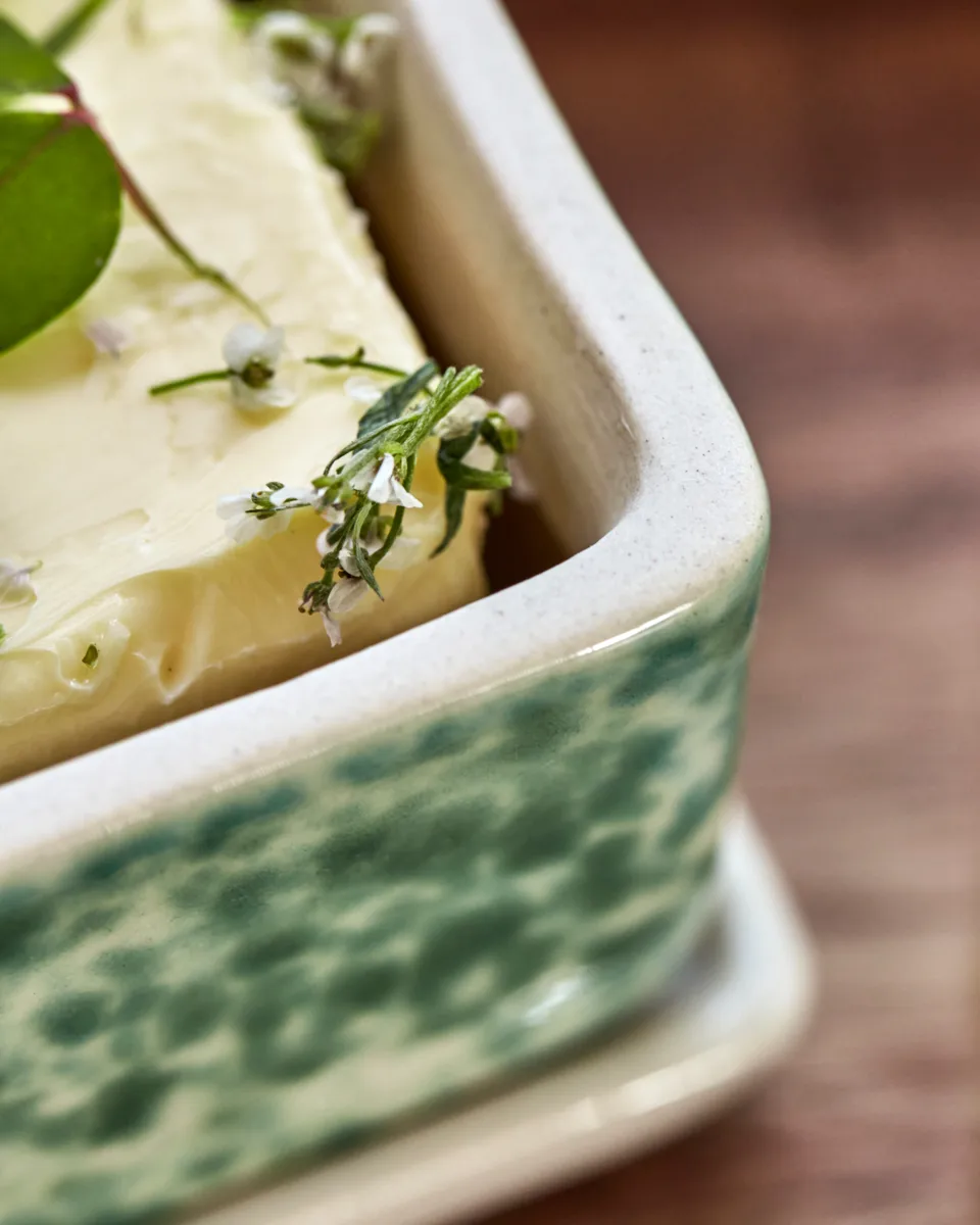 Diva oppbevaringsbokser 2 deler, Grønn-brun House Doctor