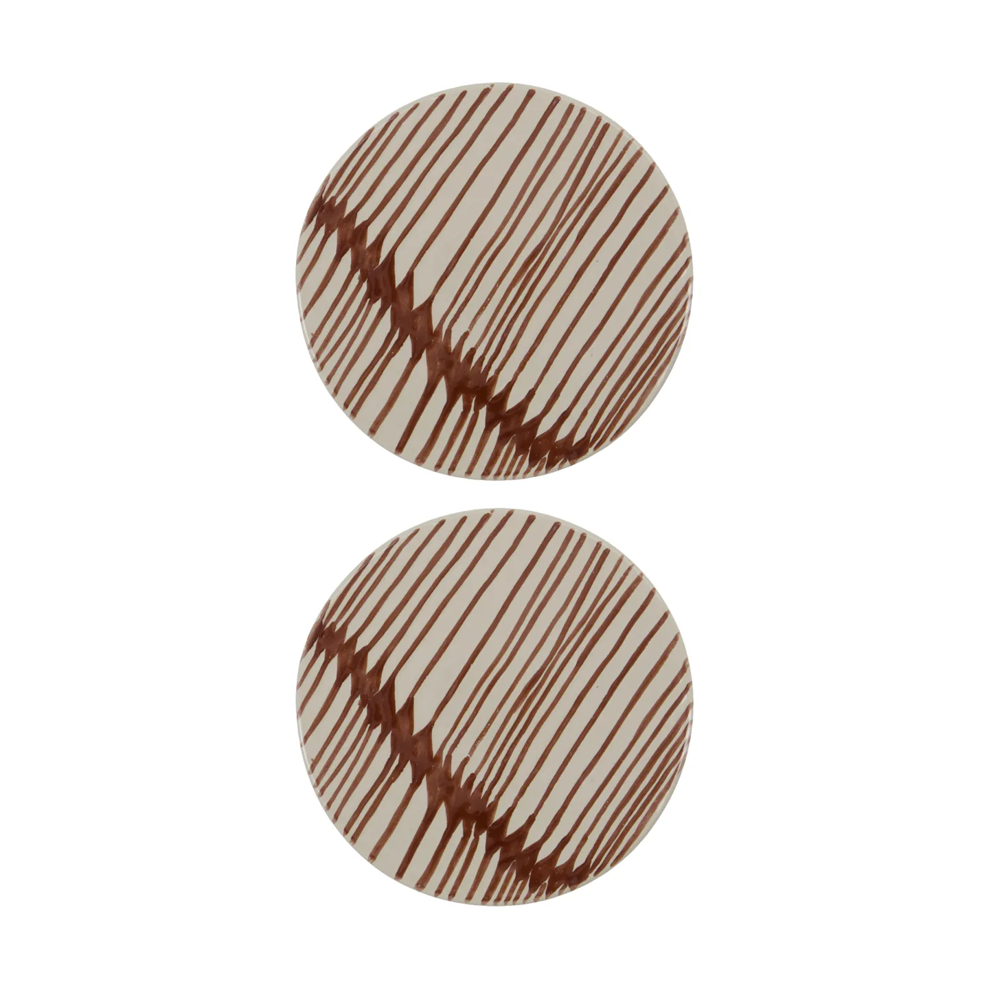 Diva serveringsbrett Ø15 cm, Brun House Doctor