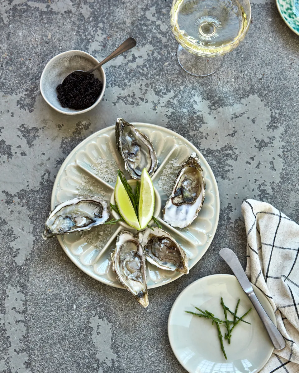 Diva serveringsfat Ø25 cm, Lyseblå House Doctor