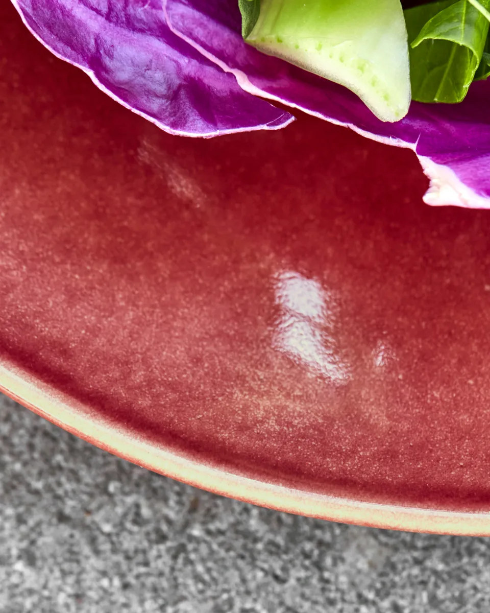 Diva tallerken Ø28 cm, Rød House Doctor