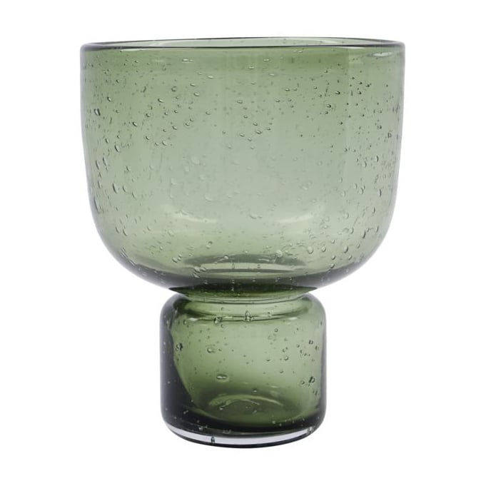 Bilde av House Doctor Farida vase 22 cm Olivengrønn