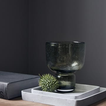 Farida vase 22 cm - Olivengrønn - House Doctor