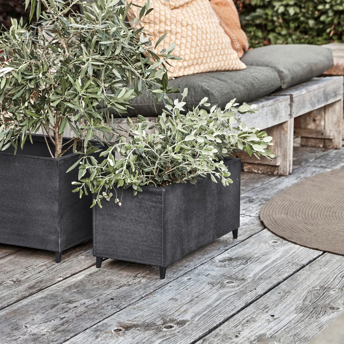 File potte 2 deler, Grå House Doctor