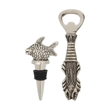 Fish barsett 2 deler - Antikksølv - House Doctor