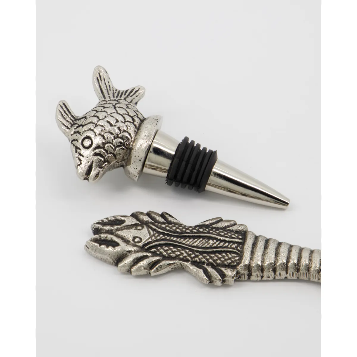 Fish barsett 2 deler, Antikksølv House Doctor