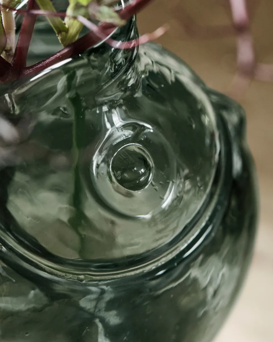 Fish vase 17,5 cm, Røykaktig grå House Doctor