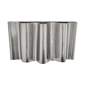 Flola vegglampe 19 cm - Børstet sølvfarge - House Doctor