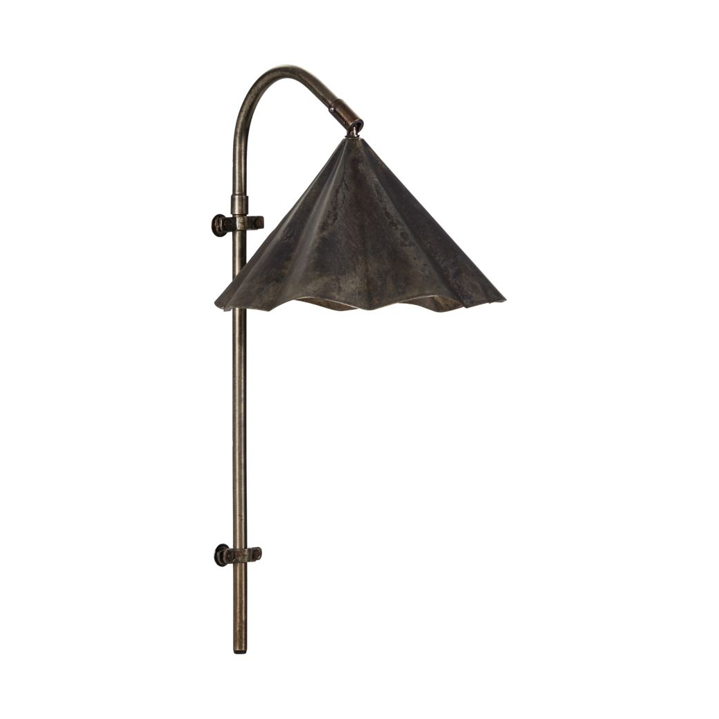 House Doctor Flola vegglampe 51 cm Antikk brun | Skandinavisk Design | Vegglamper | Brun