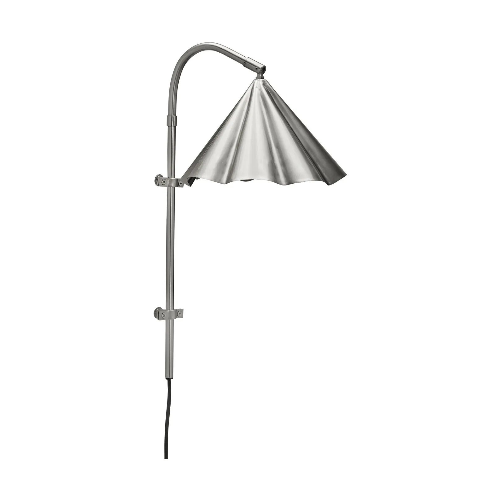 Flola vegglampe 51 cm, Børstet sølvfarge House Doctor