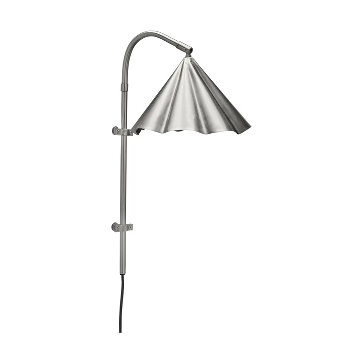 Flola vegglampe 51 cm - Børstet sølvfarge - House Doctor