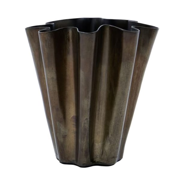 Flood vase 13 cm - Antikk brun - House Doctor