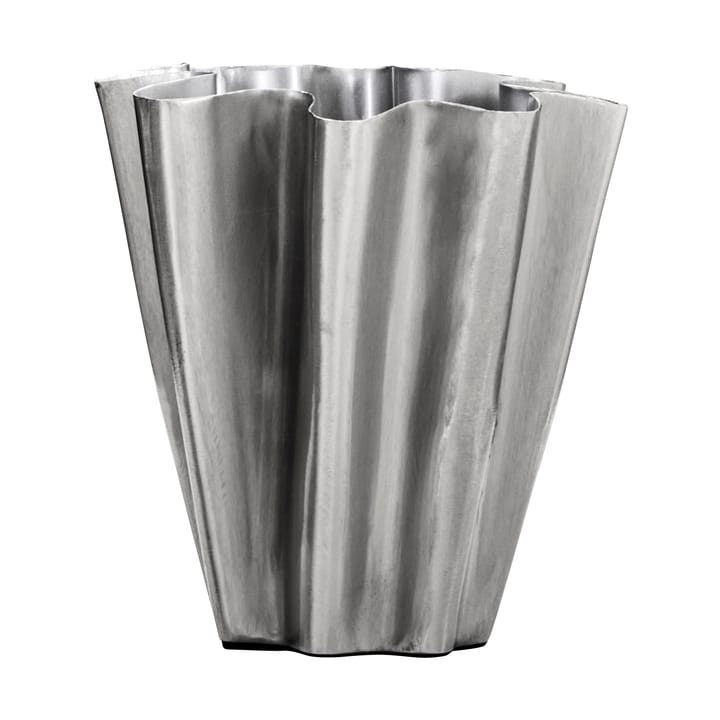 Flood vase 13 cm, Børstet sølv House Doctor