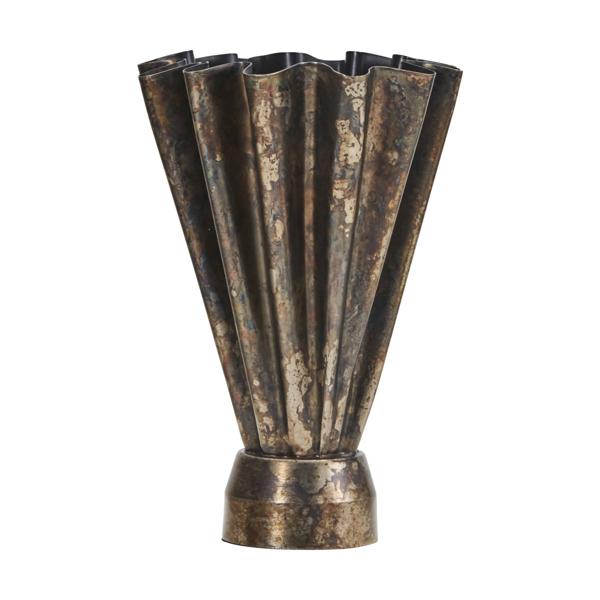 Bilde av House Doctor Flood vase Ø23 cm Antikk brun