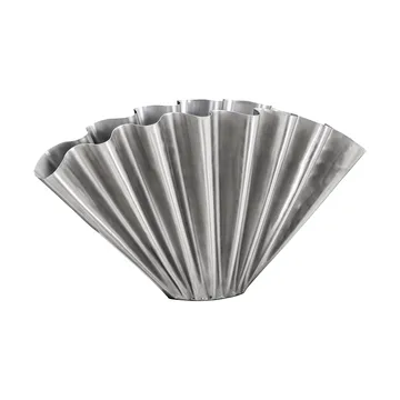 Flood vase - Børstet sølv - House Doctor