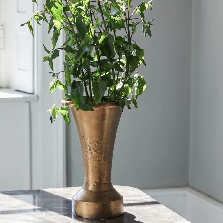 Florist vase 33 cm, Antikk messing House Doctor