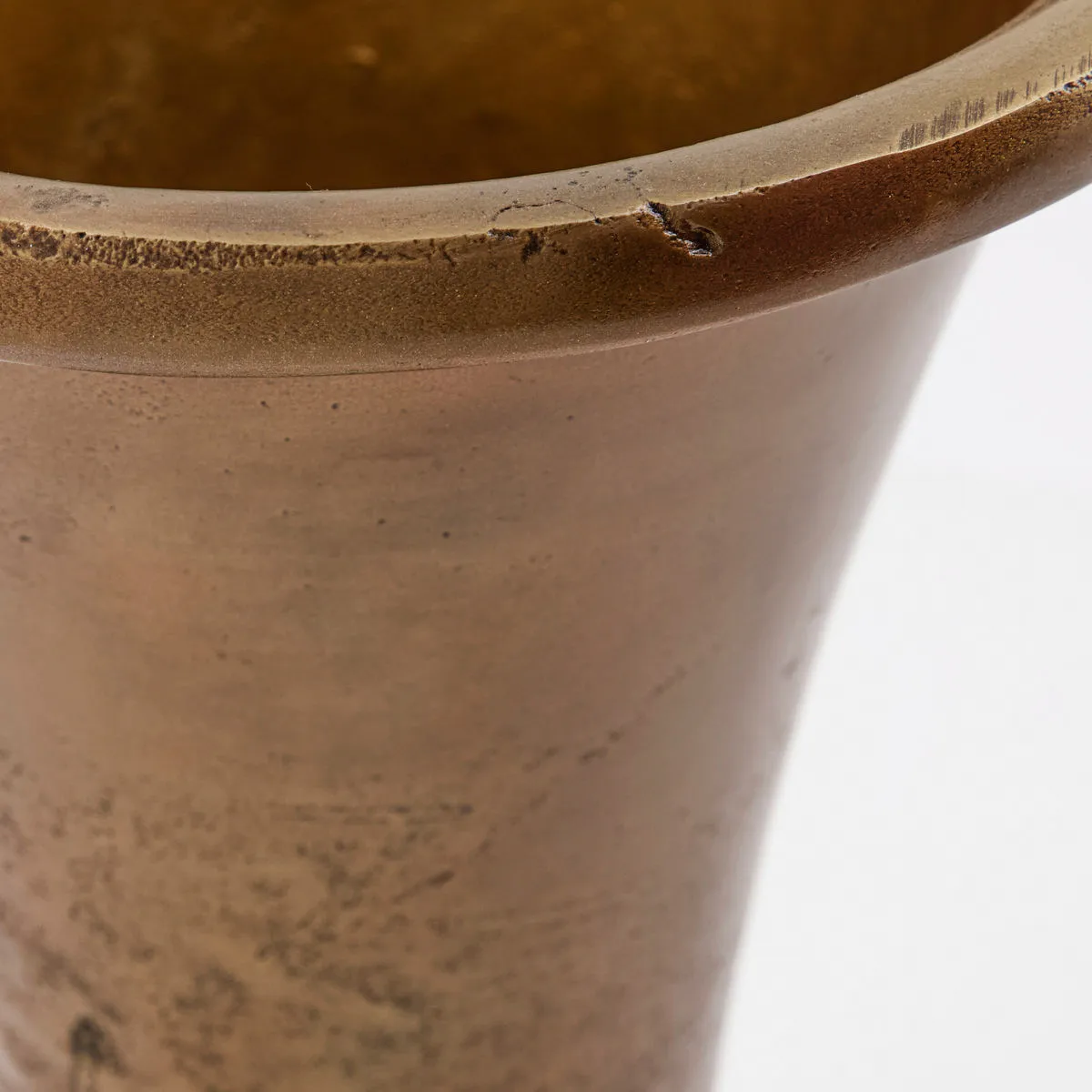 Florist vase 33 cm, Antikk messing House Doctor