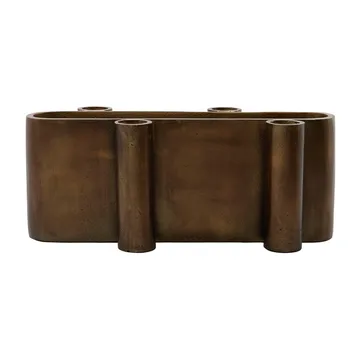 Four adventslysestake oval - Antikk messing - House Doctor