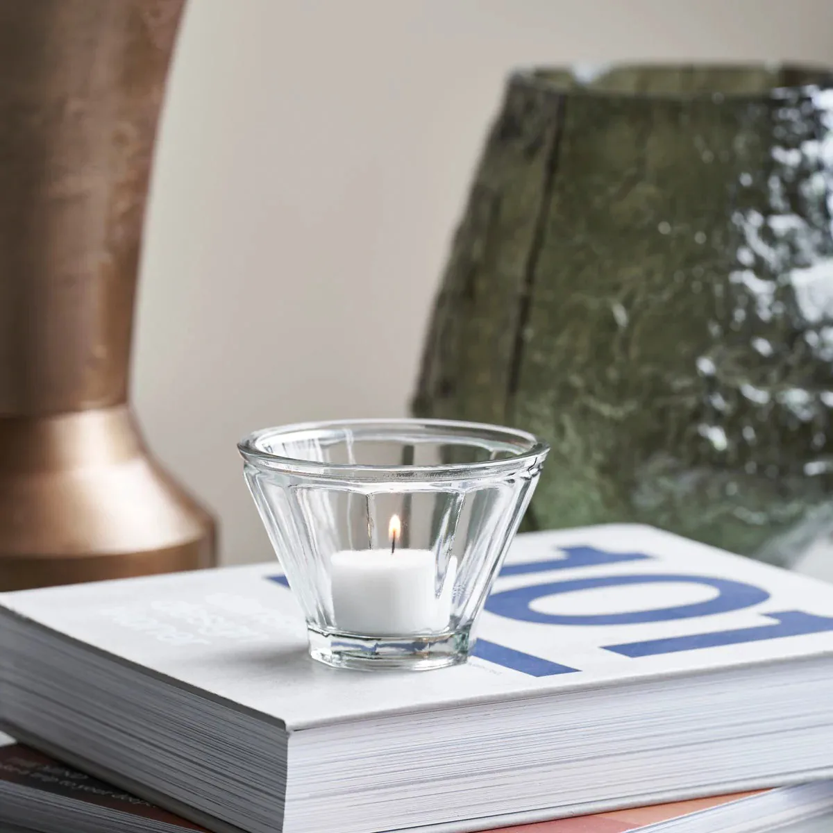 Fren telysholder 7 cm, Klar House Doctor