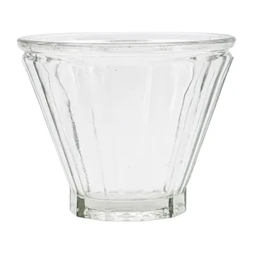Fren telysholder 9 cm - Klar - House Doctor