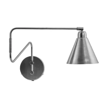 Game vegglampe børstet silver - Stor, 76 cm - House Doctor