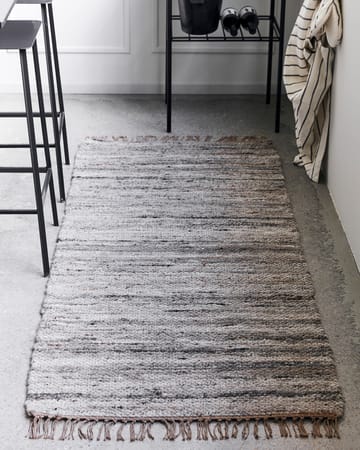 Hafi teppe 80 x 200 cm - Grå-brun - House Doctor
