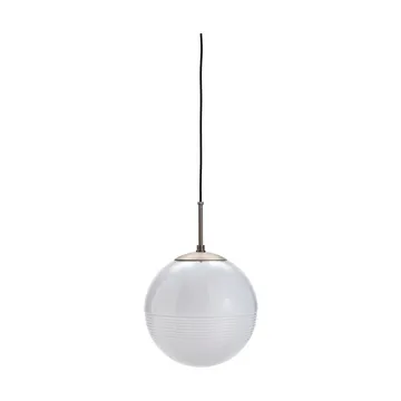 Halda taklampe Ø30 cm - Hvit-brun - House Doctor