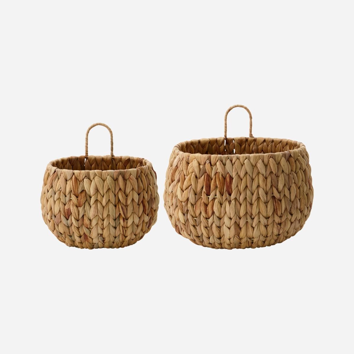 House Doctor Hang kurv 2 stk Natur | Skandinavisk Design | Oppbevaringskurver | Beige