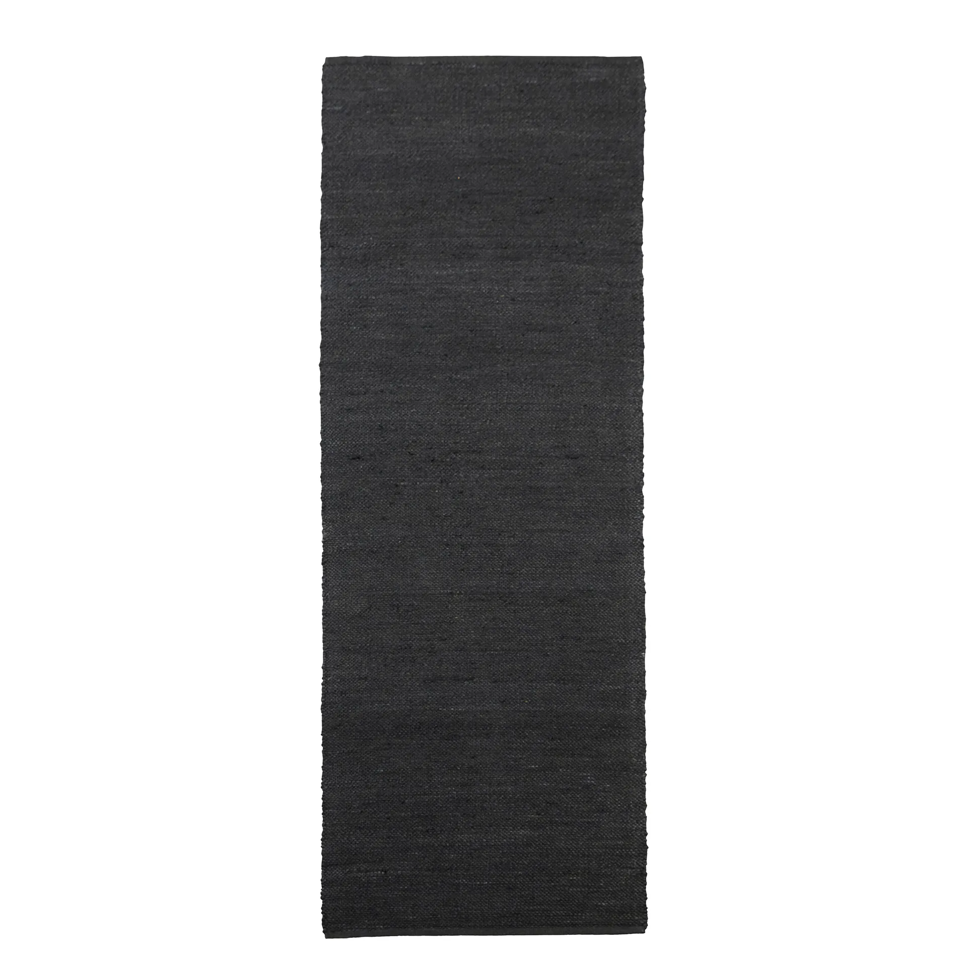 Hempi gulvteppe 90x300 cm, Svart House Doctor