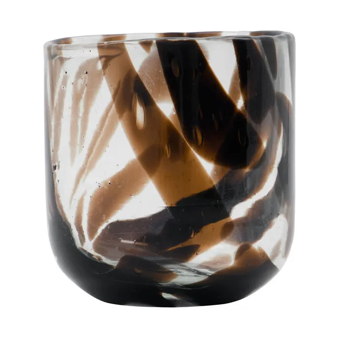 Home telysholder Ø9 cm 2-pakn., Mørkebrun House Doctor