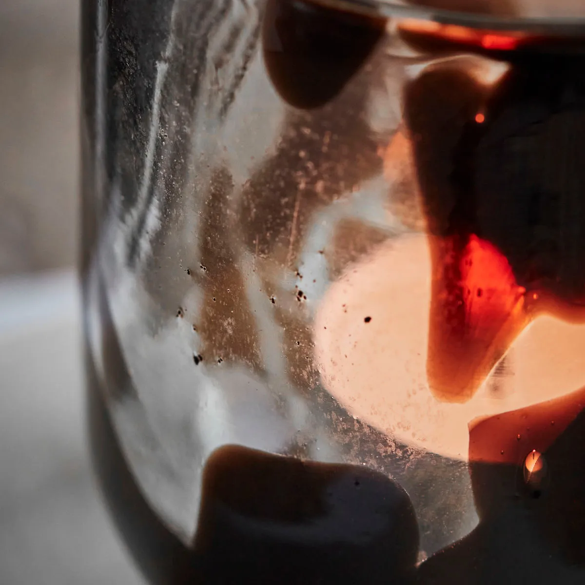 Home telysholder Ø9 cm 2-pakn., Mørkebrun House Doctor