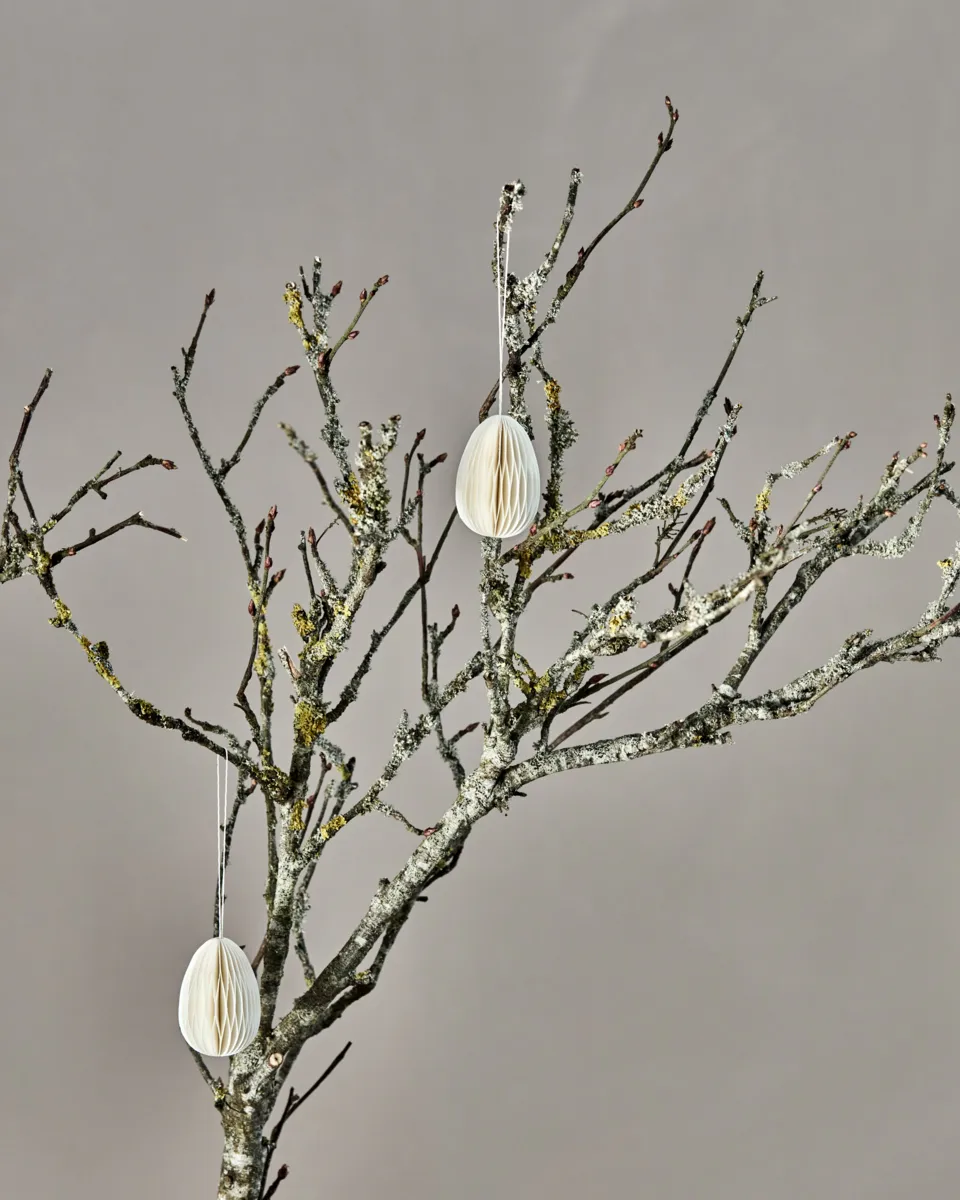 Honeycomb påskeegg 6-pk, Off-white House Doctor