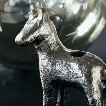 Horse lysestake 7,5 cm - Antikksølv - House Doctor