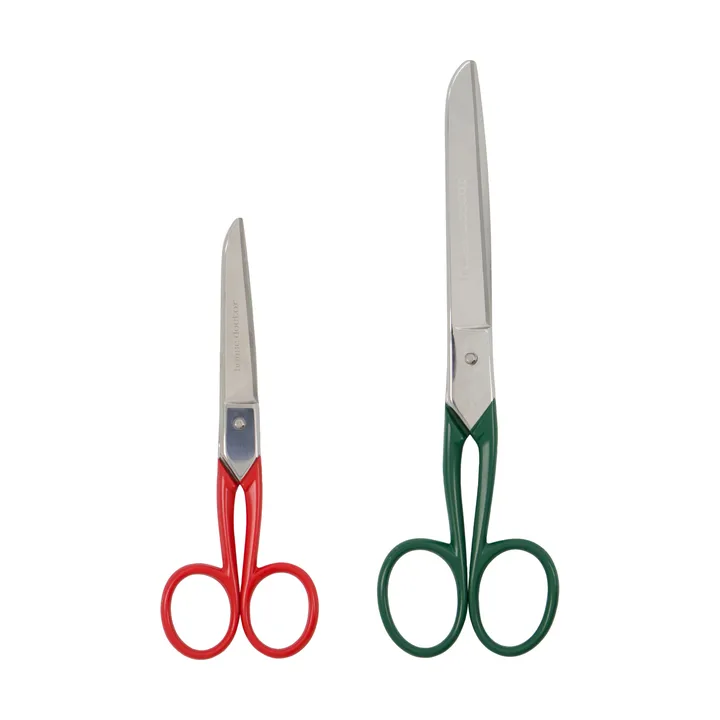 House Doctor sakser 2 deler - Rød, grønn - House Doctor