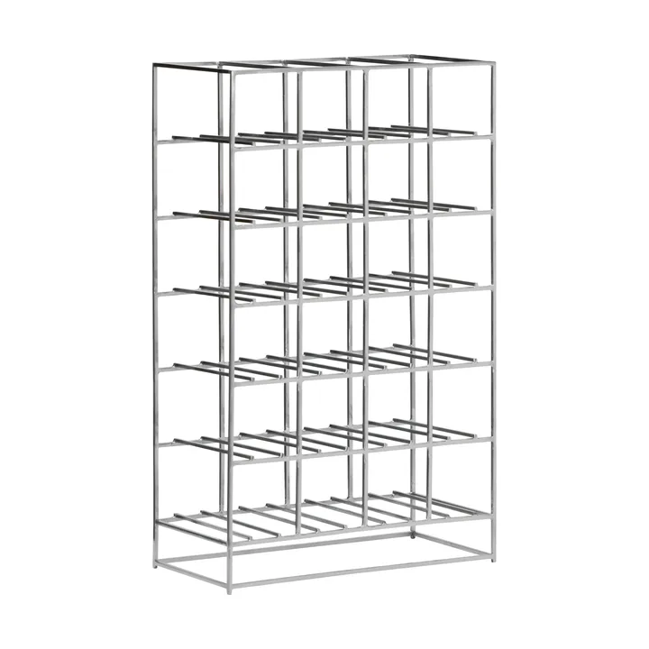 House Doctor vinstativ 24 flasker 41x67 cm - Sølvfinish - House Doctor