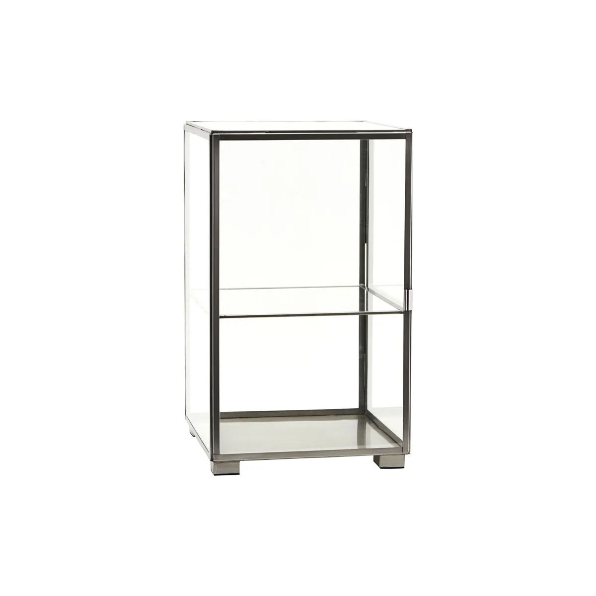 House Doctor vitrineskap 25x41 cm, Glass med sinkfinish House Doctor