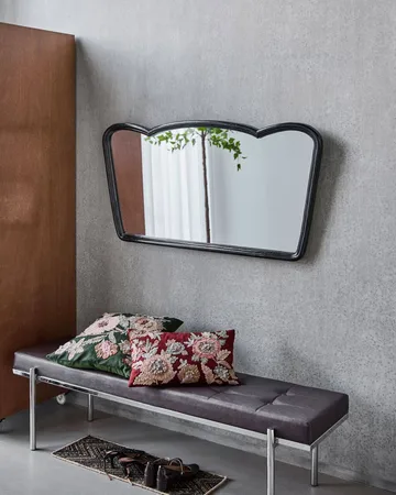 Jamp veggspeil - Svart, 127x65 cm - House Doctor
