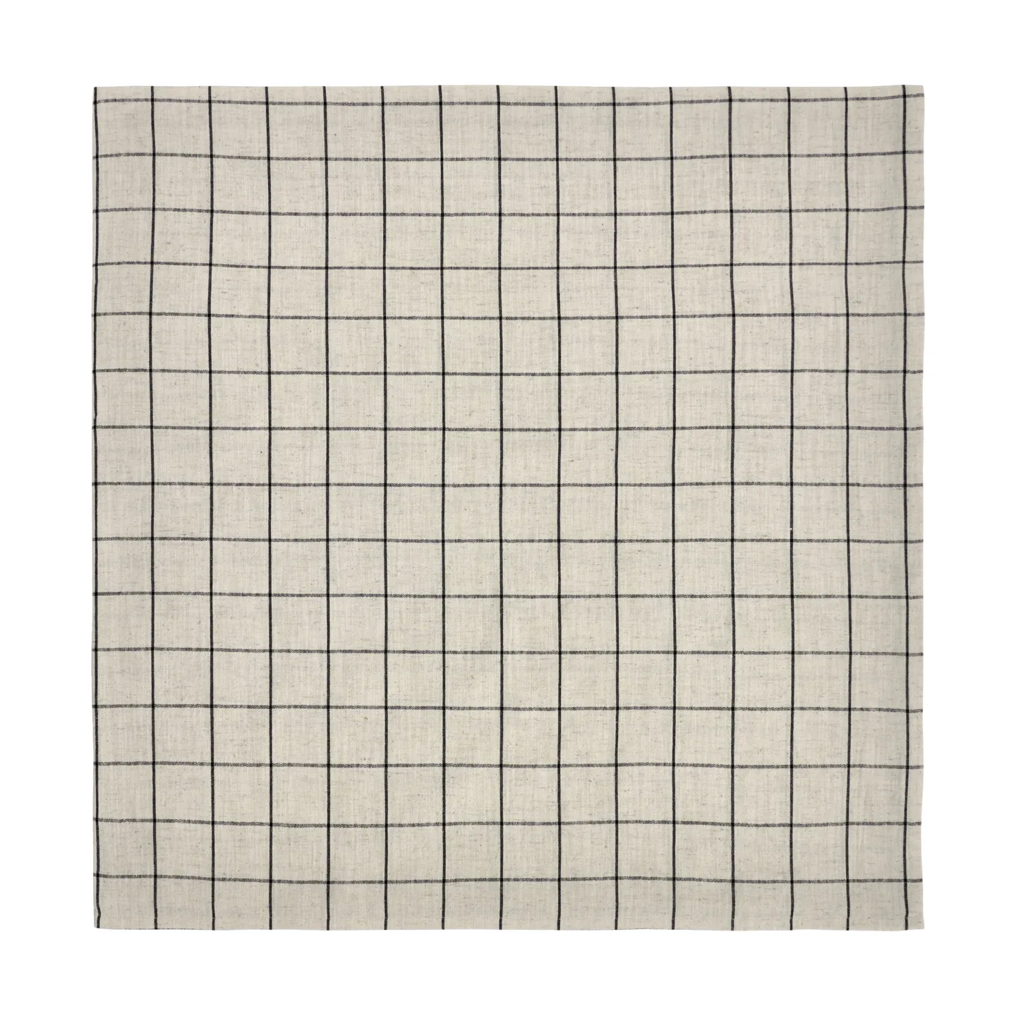 Join bordduk 150x150 cm, Svart-off white House Doctor