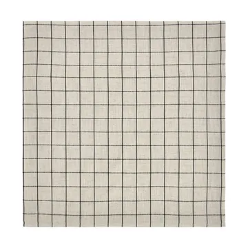 Join bordduk 150x150 cm - Svart-off white - House Doctor