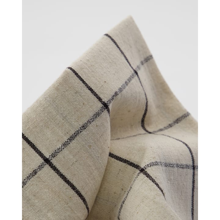 Join bordduk 150x150 cm, Svart-off white House Doctor