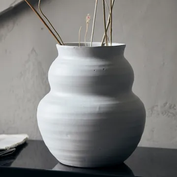 Juno vase 19 cm - Hvit - House Doctor