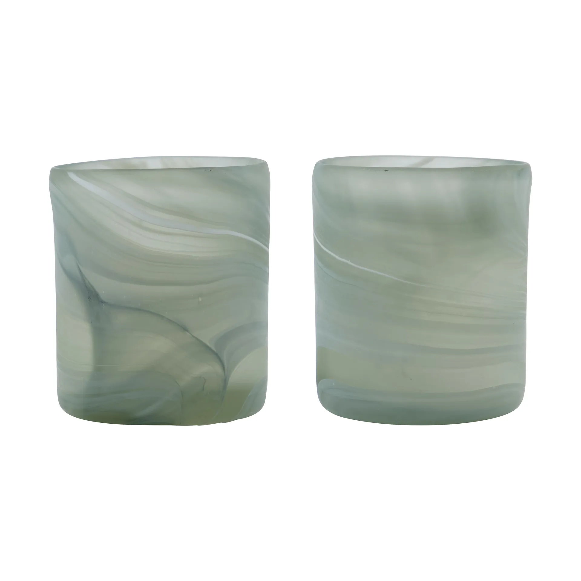 Kae telysholder Ø7x8 cm, Grå House Doctor