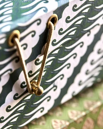 Keep oppbevaringsbokser khaki-grønn - 2 deler - House Doctor