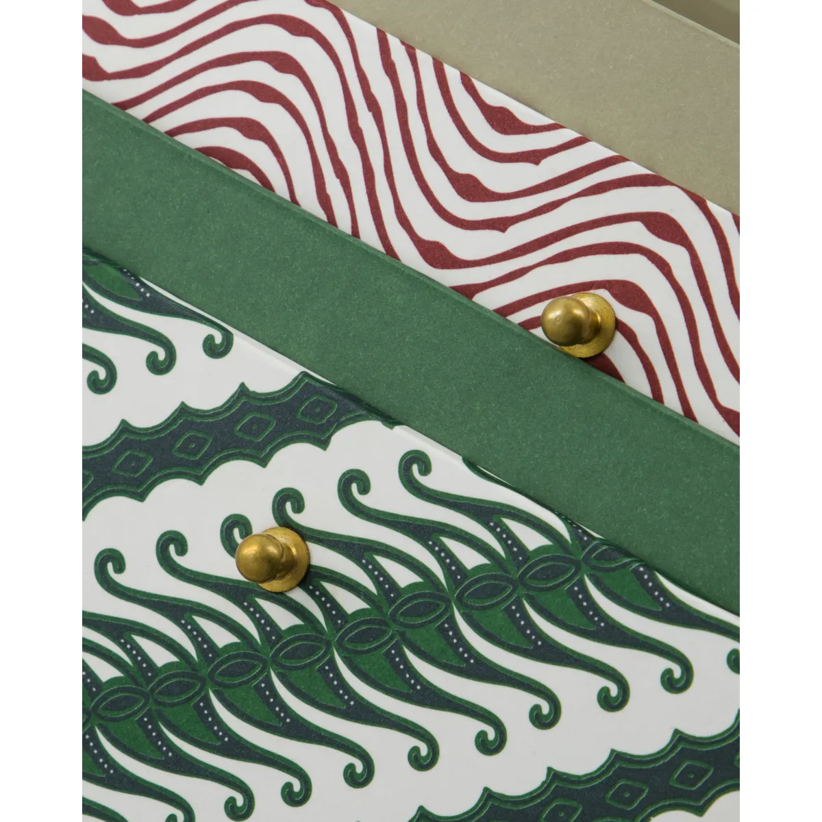 Keep oppbevaringsbokser rød-grønn, 2 deler House Doctor