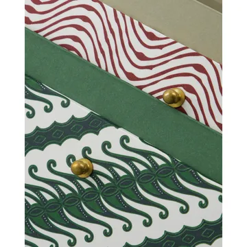 Keep oppbevaringsbokser rød-grønn - 2 deler - House Doctor