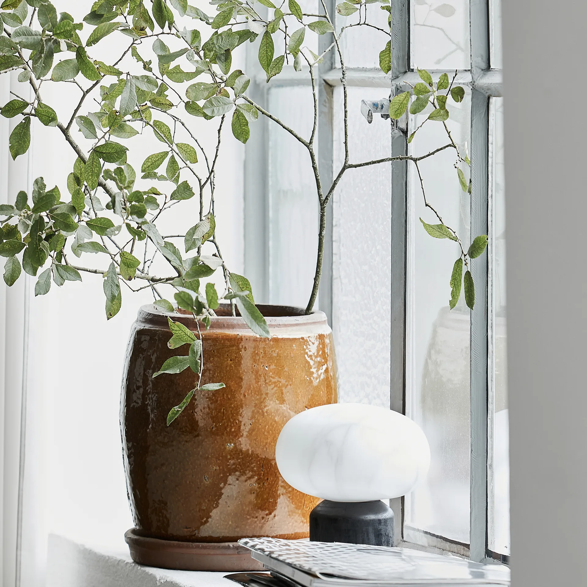 Khap krukke Ø29 cm, Brun House Doctor