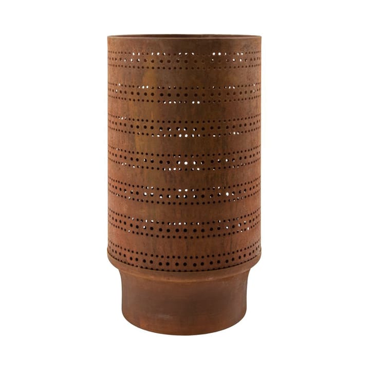 Kutu lysestake Ø15 cm - Brent rød - House Doctor