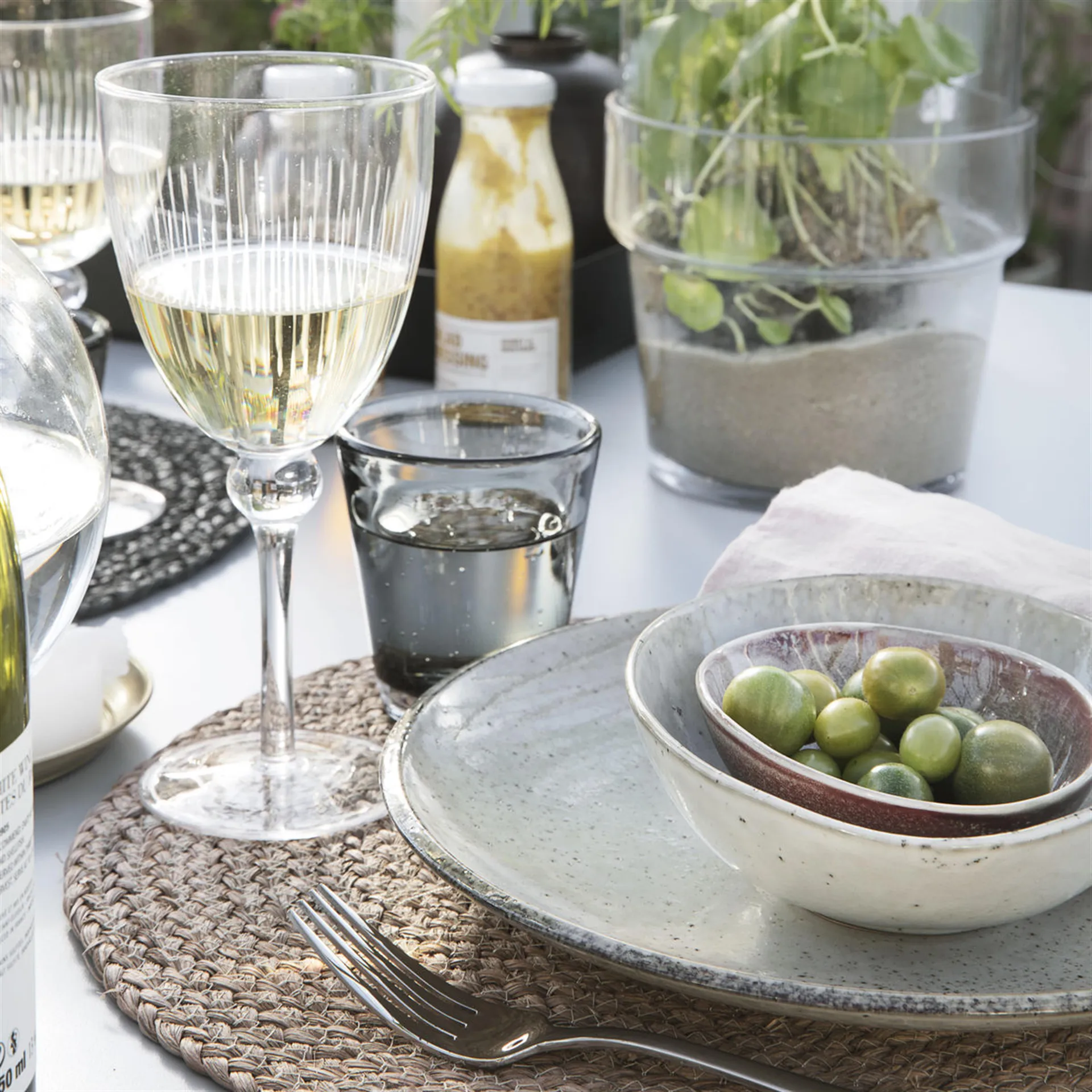 Lake tallerken grå, 21,4 cm House Doctor