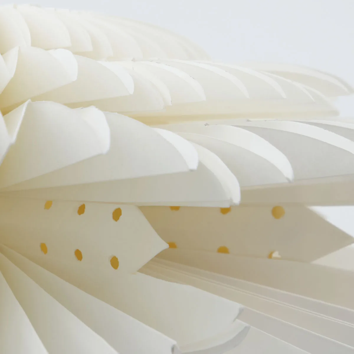 Layer julestjerne Ø30 cm, Hvit House Doctor