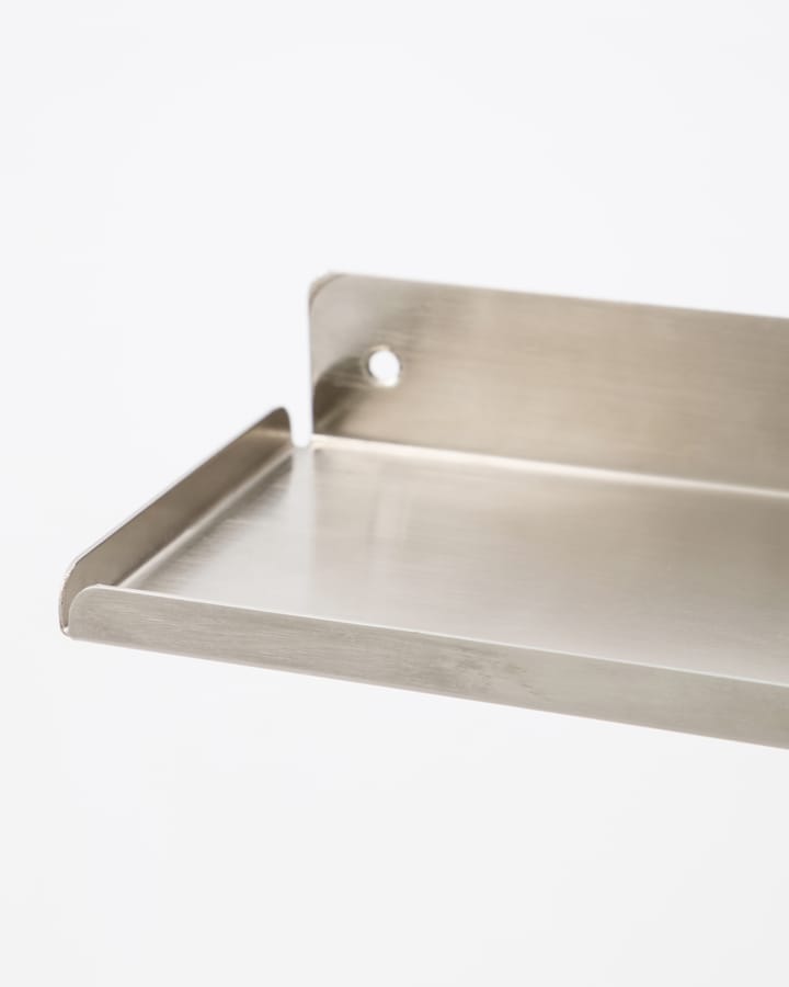 Ledge hylle 80 cm - Børstet sølv - House Doctor